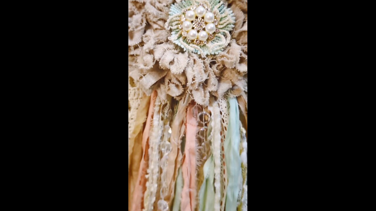 DIY Shabby Flower