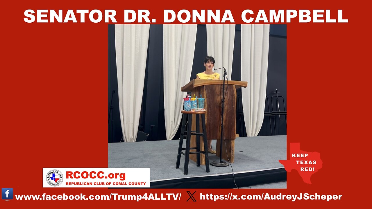 2025-09-23 RCOCC Guest Speaker State Senator Donna Campbell