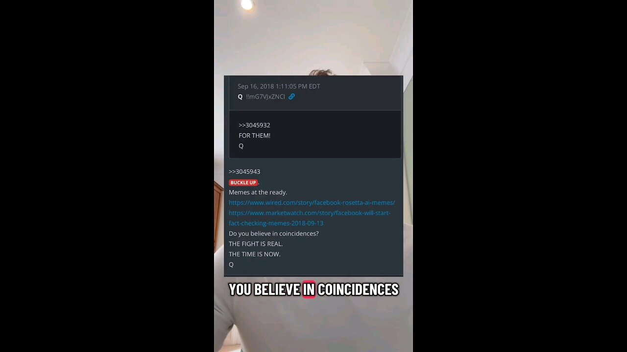 Charlie Kirk-How Many Coincidences Before It Becomes Mathematically Impossible ?-16th Of September ?