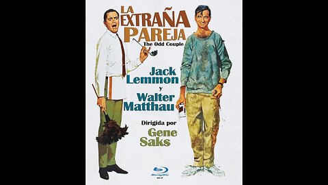 La extraña pareja 1968 - HD 1080 - Español Completa - Jack Lemmon, Walter Matthau