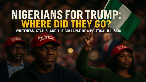 NIGERIANS FOR TRUMP: WHERE DID THEY GO? — Whiteness, Status & the Collapse of a Political Illusion
