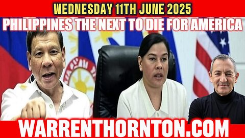 PHILIPPINES THE NEXT TO DIE FOR AMERICA WITH WARREN THORNTON