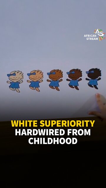 WHITE SUPERIORITY COMPLEX HARDWIRED FROM CHILDHOOD