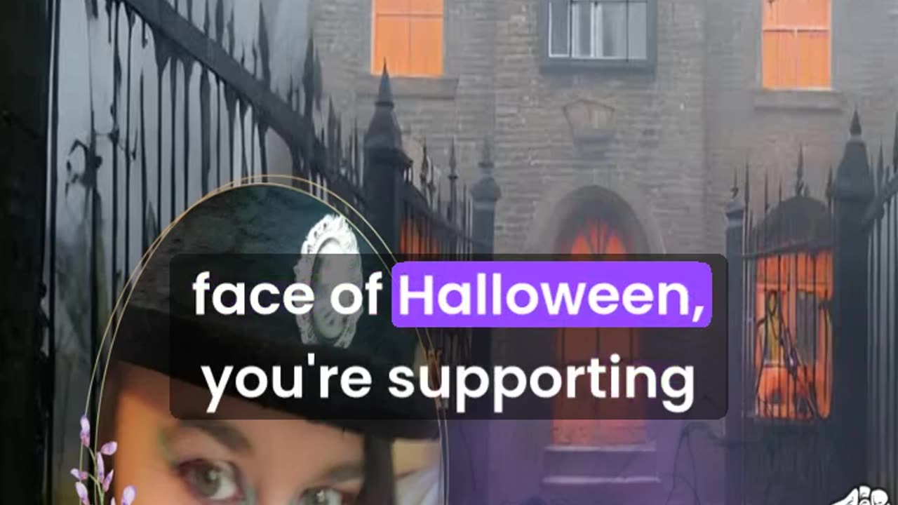Support me and vote on the Face of Halloween!