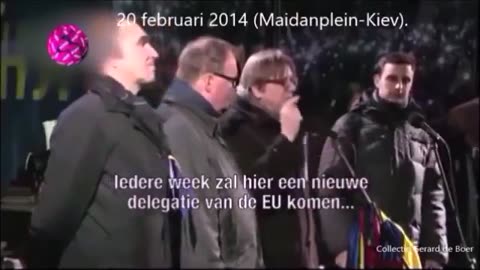20 februari 2014 reisde er iedere week een nieuwe EU-delegatie van Brussel naar Kiev