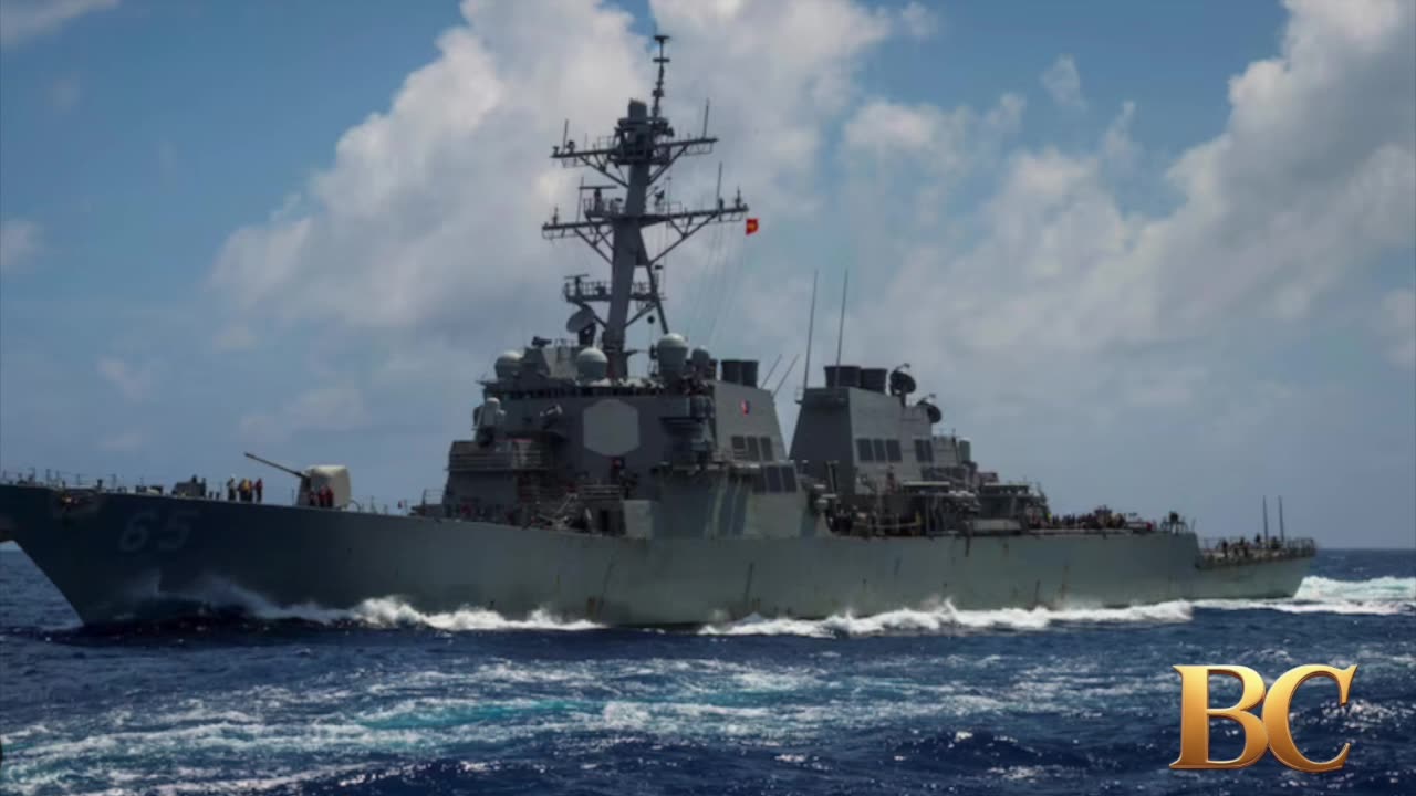 China says it ‘drove away’ U.S. warship near the disputed Scarborough Shoal