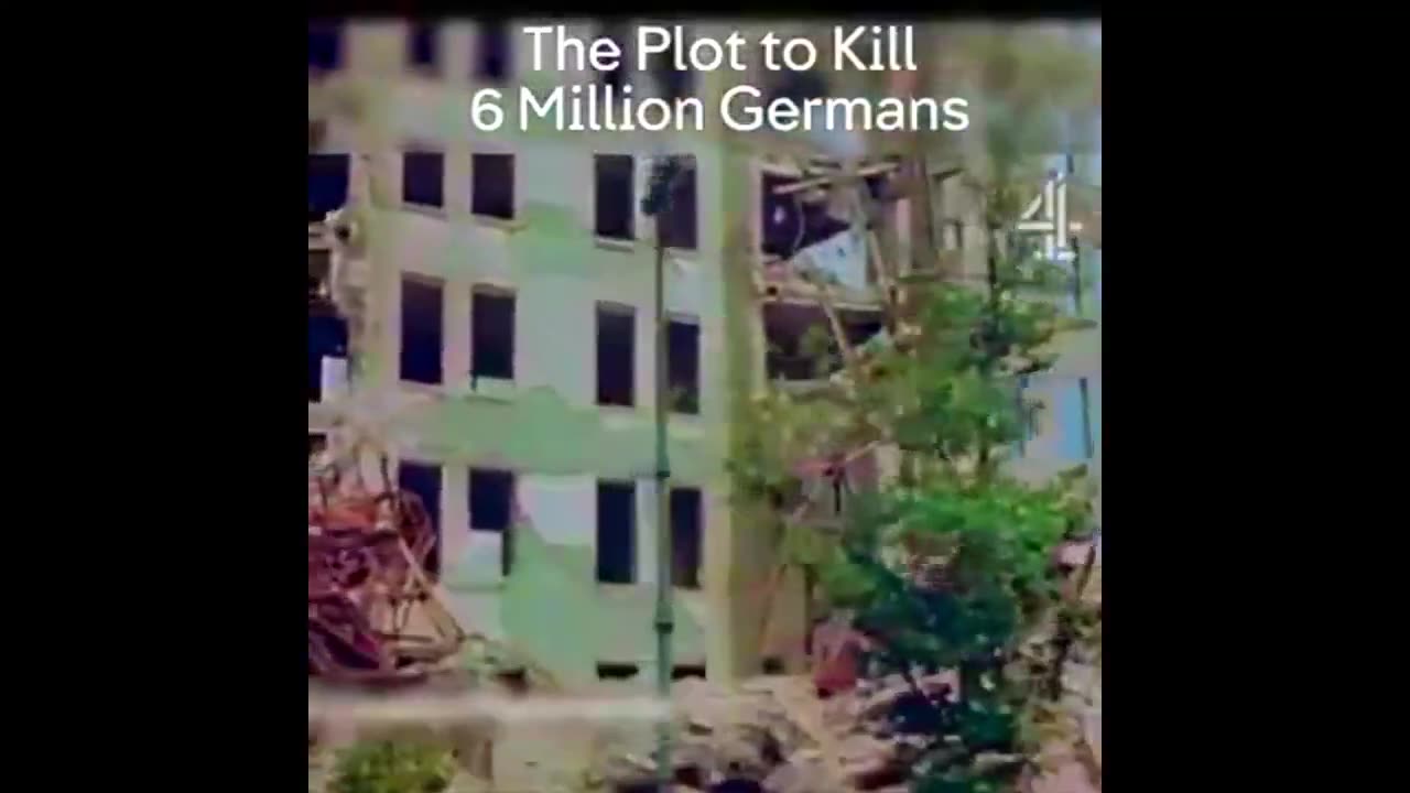 The Jewish plot at the end of WW2 to kill 6 million German Goyims as revenge for the Holohoax.