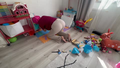 Hijablı Temizlik ✨ Salon Düzeni #vlog #lifeisbutadream #cleaning
