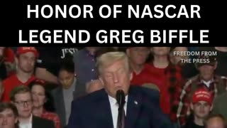 "A Great Young Man": President Trump Honors Late Greg Biffle After Tragic Plane Crash