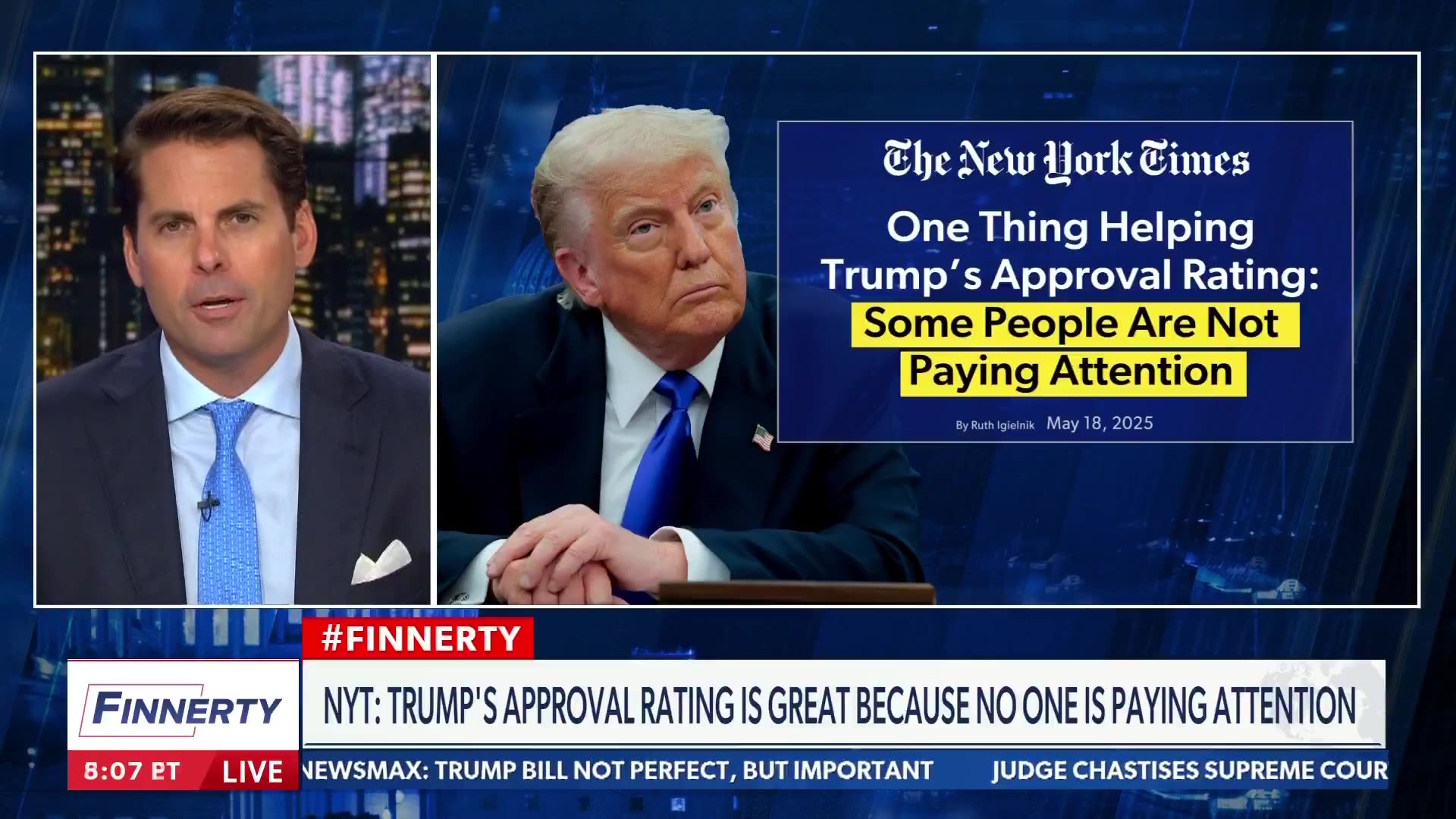 From one lie to the next: Rob Finnerty torches a liberal media machine