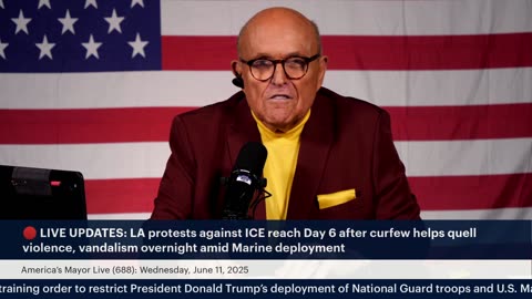 America’s Mayor Live (688): U.S. Marines on Standby Outside Los Angeles as Riots Pop Up Nationwide