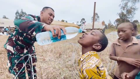 Indonesian Peacekeepers Bring Joy to Congolese Children – Heartwarming Moments in Kongo!