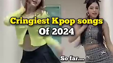 Amazing: cringiest kpop songs #kpop #itzy #twice #blackpink #bts #aespa #2024 #