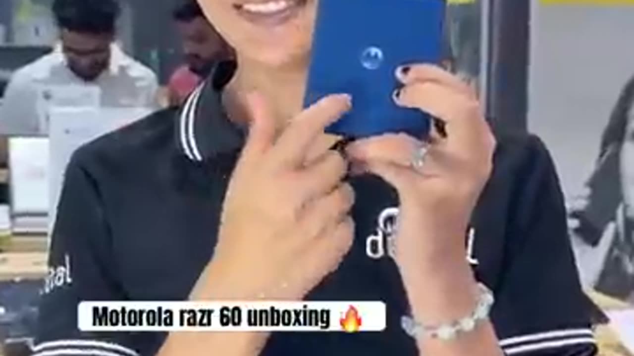 Incredible: Motorola razr60 unboxing | Motorola flip mobile | #new #mobile #unbo