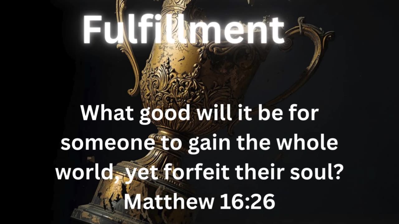 Success Isn’t Fulfillment | Walking in God’s Purpose