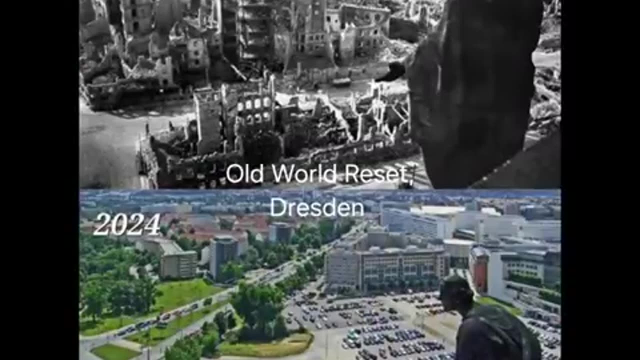 Dresden - a fallen city of Tartaria