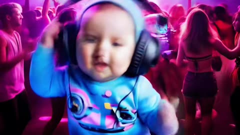 Baby DJs Drop the Beat and Melt Hearts - Adorable Mix! #cute #baby #a...