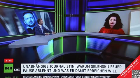 Mein Kommentar auf RT Deutsch: Drohungen mit Terroranschlag von Selenskij zum 9 Mai