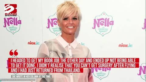 Kerry Katona is 'excited' about breast enlargement surgery
