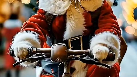 #CapCut #ia #natal #cat #noel