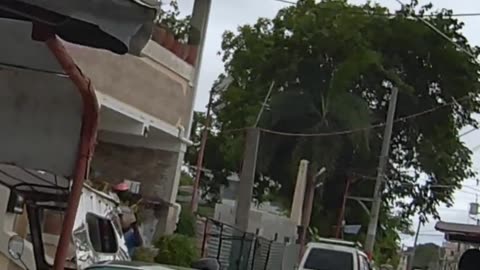 Buenaflor St. in Rosario, Cavite in the Philippines