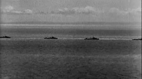GERMAN PLANES ATTACK U.S. CO... - GERMAN PLANES ATTACK U.S. CONVOY IN NORTH ATLANTIC - 428-npc-16528