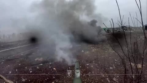 Riding with Ukrainian T72 Tank Crew