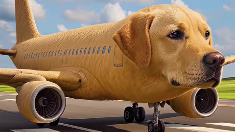 AI-generated video | Dog Plane 🐶