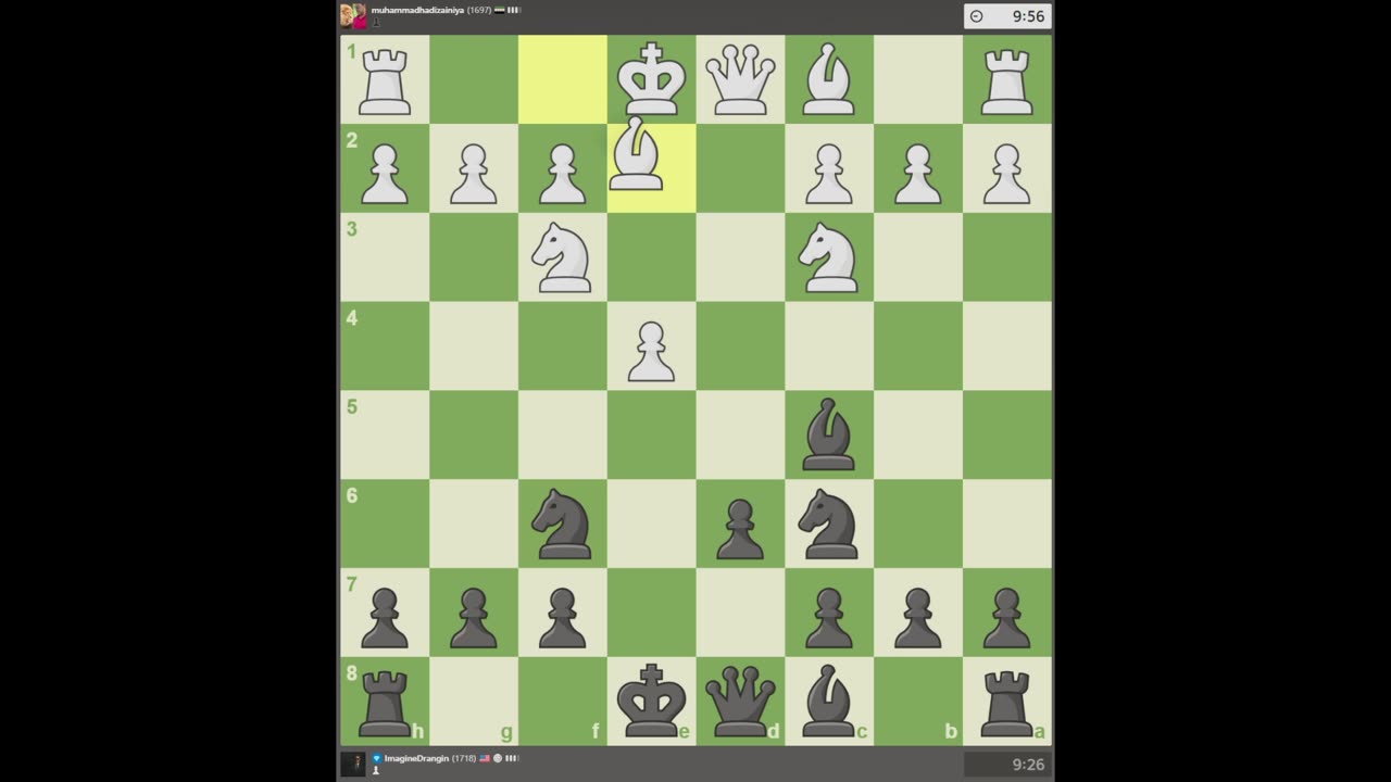 Typical 1700 elo rapid big blue checkmark move game