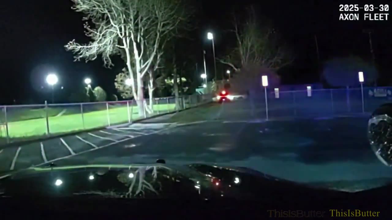 Drunk driver crashes into sports complex during police chase