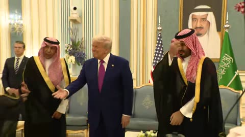 President Trump in Saudi Arabia Tuesday
