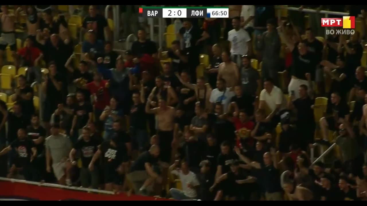 Vardar - La Fiorita 3-0 Full match highlights