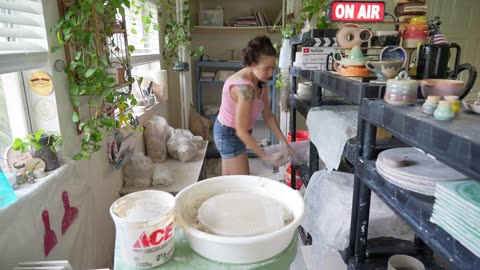 Live 🔴 Swan City Ceramics - Ep. 142 Pottery Livestream