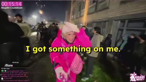 German streamer found out that celebrating new Year's with Muslims is bad