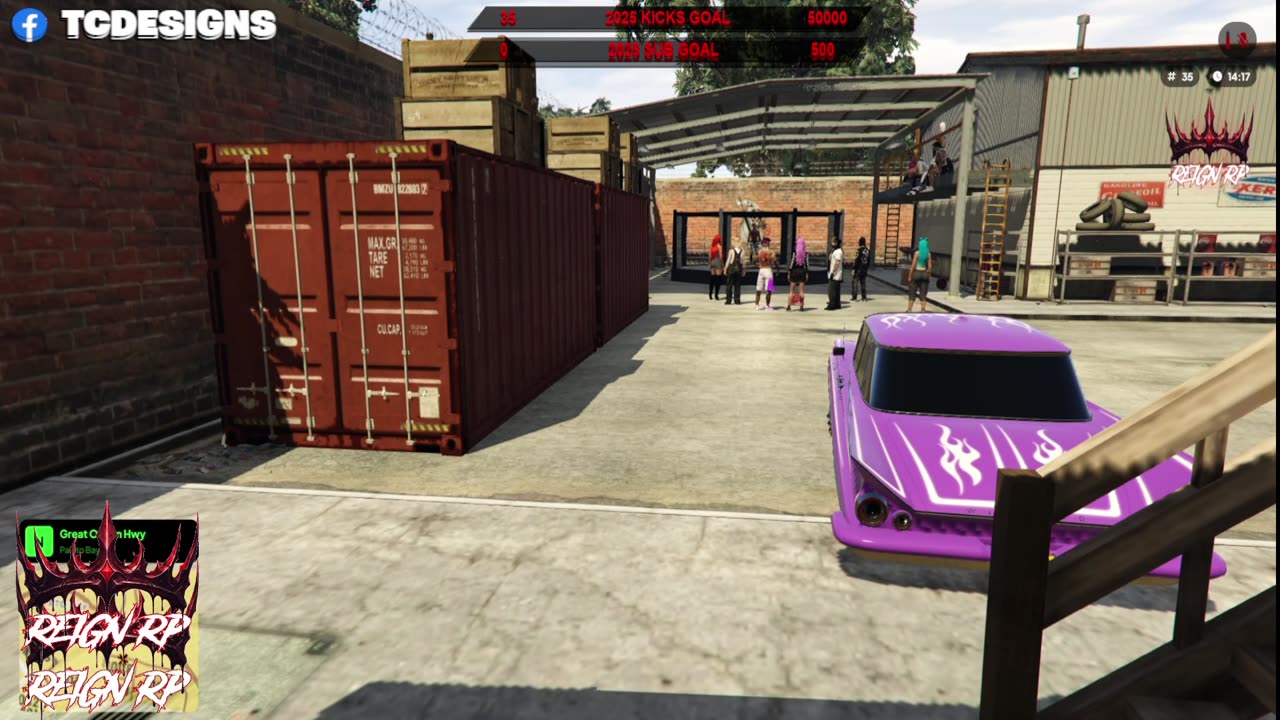 24+hr Stream | Reign RP Creator | TCDESIGNS at checkout for @Blacklyte discount