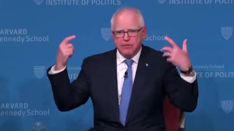 Tim Walz Admits He Was A DEI Hire: 'Code Talk To White Guys'