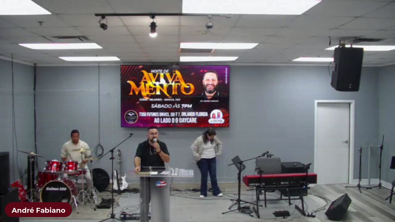 NOITE DE AVIVAMENTO EM ORLANDO!!!