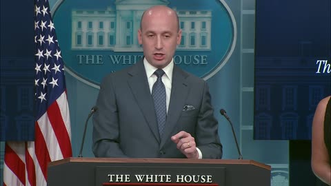 Press Secretary Karoline Leavitt and Stephen Miller Brief Members of the Media, May 01, 2025