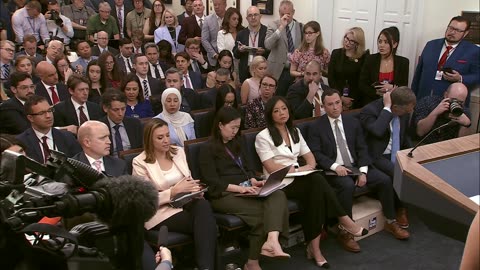 Press Secretary Karoline Leavitt and Stephen Miller Brief Members of the Media, May 01, 2025