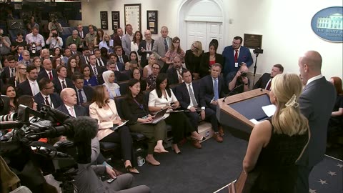 Press Secretary Karoline Leavitt and Stephen Miller Brief Members of the Media, May 01, 2025