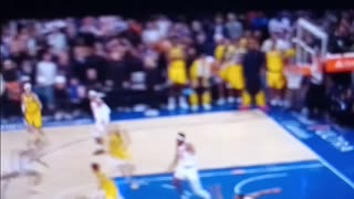 Haliburton with a filthy video game like shot