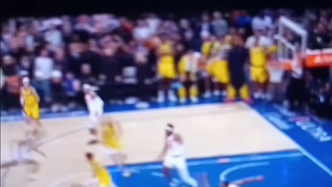Haliburton with a filthy video game like shot