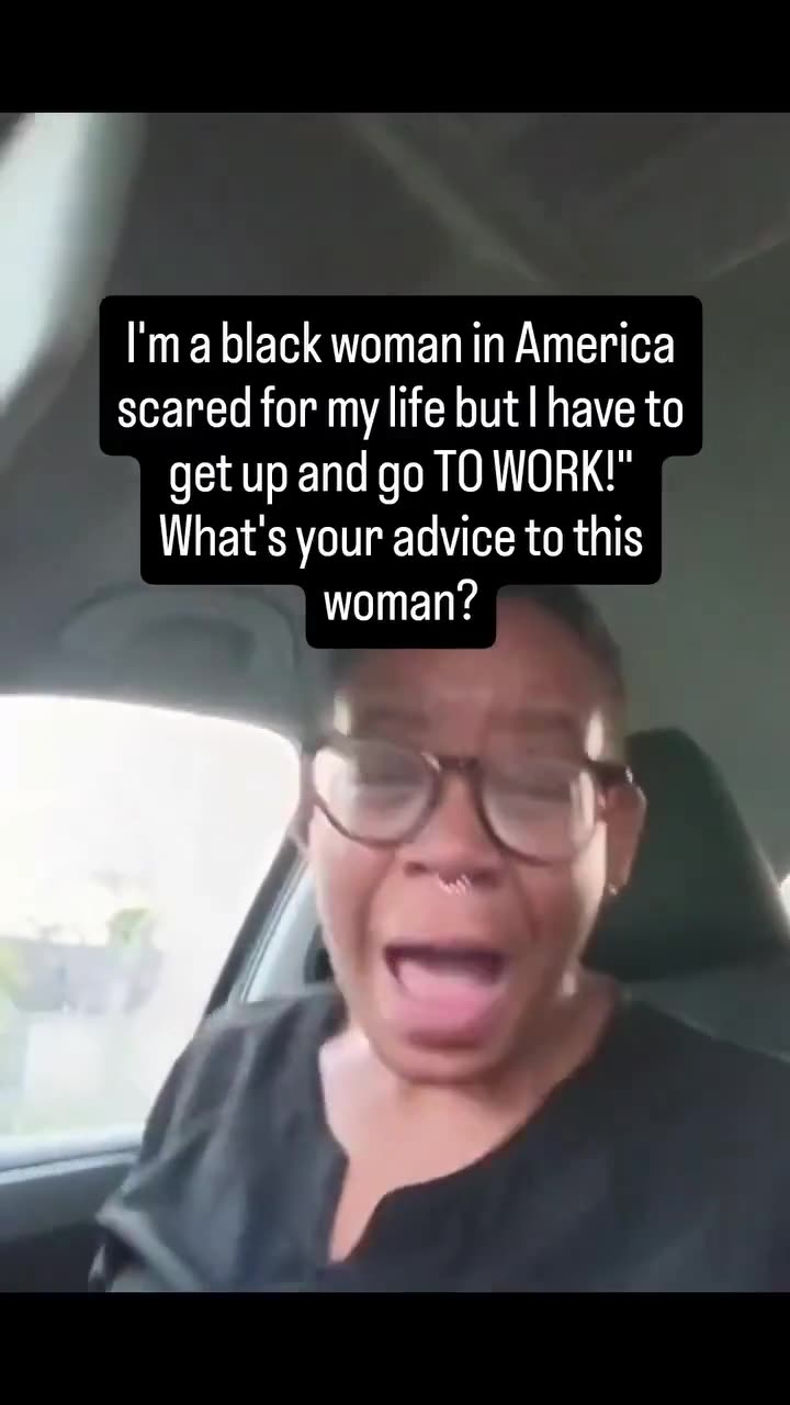 Black woman CRIES because she has to go to work, since her food stamps are getting cutoff..