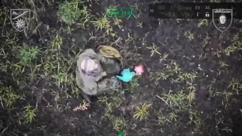 Russian Soldier Chickens Out After Pulling Pin(Not Once Does He Request Surrender)