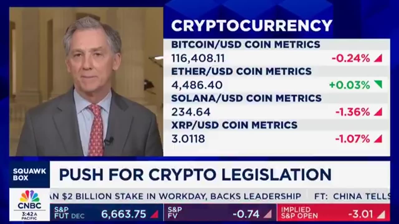 US Financial Services Committee says the Bitcoin and crypto market structure bill