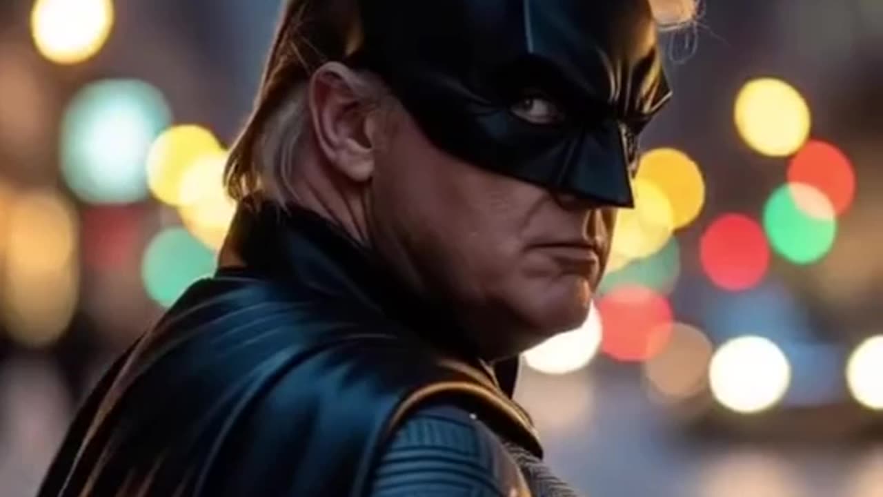 BATMAN TRUMP NEWSCUM JOKER