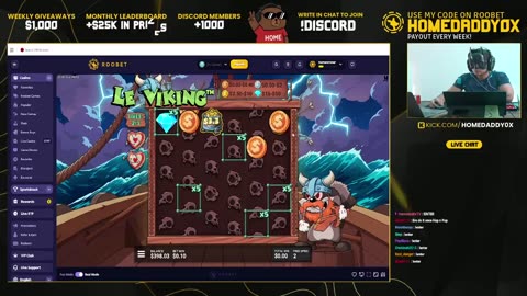 VIEWERS WIN (Big Giveaways) Slots & Gambling on Roobet