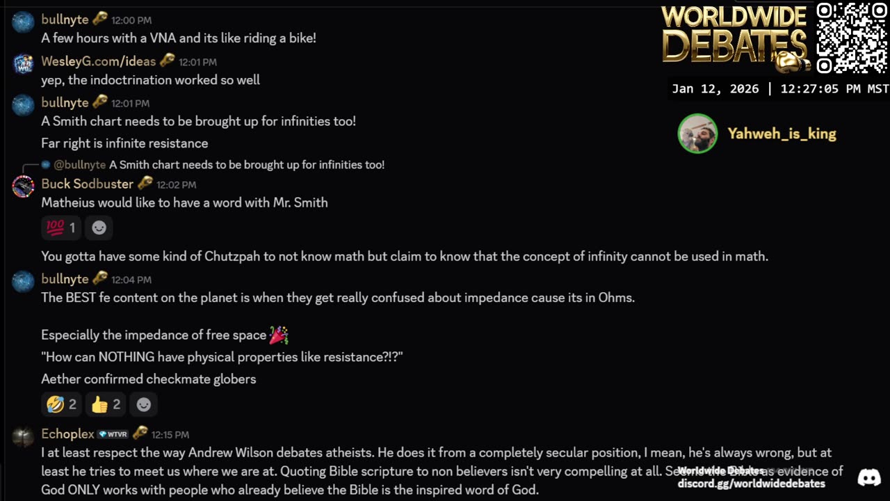 0282 WIDESTREAM - Worldwide Debates - YouTube/Twitch/Rumble