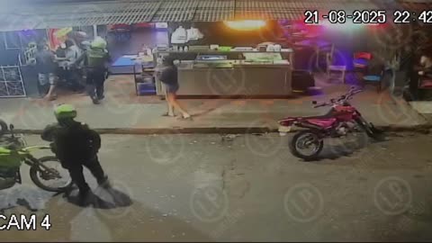 Momento exacto en el que 'Chipaco' fue atacado a balazos en el norte