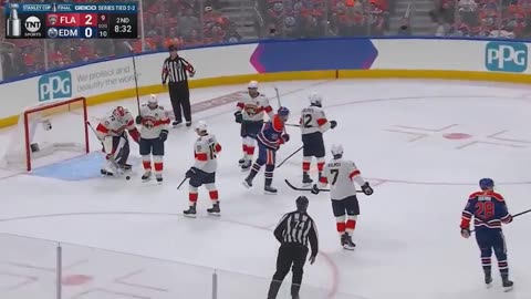 US Sports Hockey Feat. NHL Playoff Highlights Panthers vs. Oilers SCF Gm 5